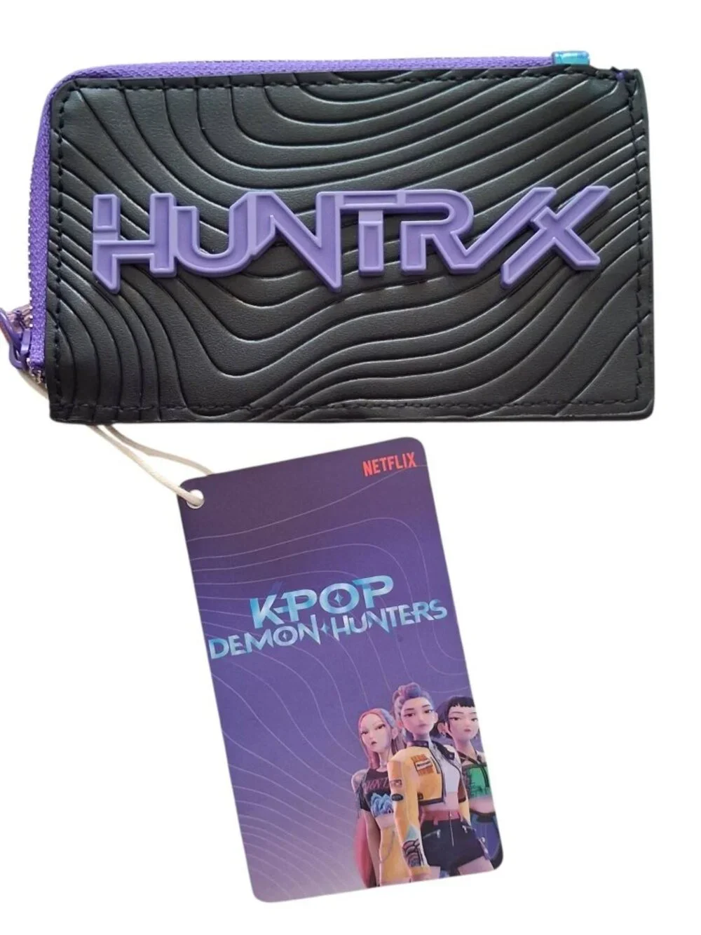 Loungefly KPop Demon Hunters HUNTR/X Wave Cardholder NEW NWT